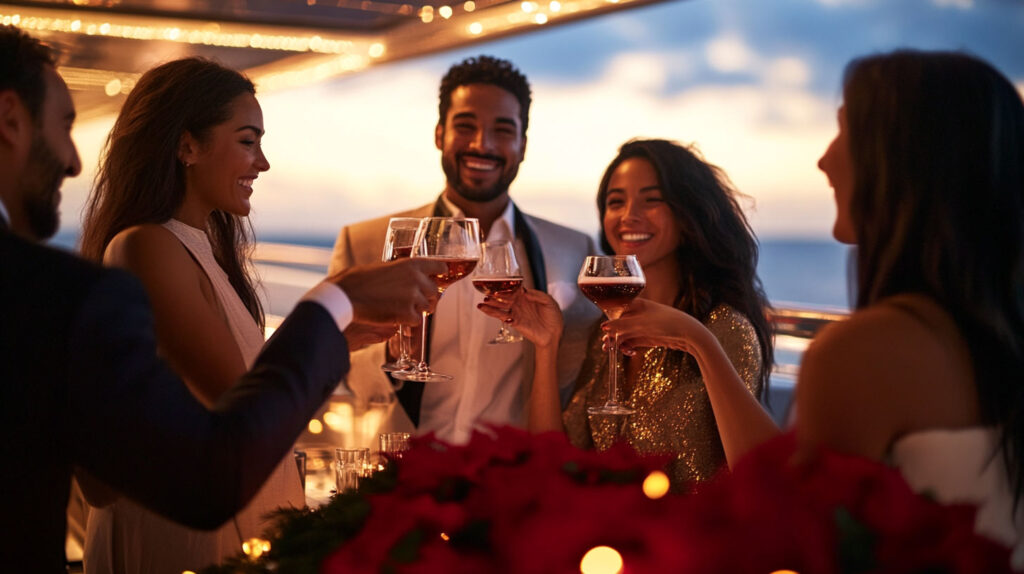 Toast a great year of success for your company on a private holiday party on a yacht in Fort Lauderdale.